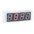 thumbnail image 4 of Kit de Bricolaje de Relaj Digital, Visualización Automática de la temperatura y la Hora, Reloj Despertador Liderado Para Entusiastas de la Electónica, Estuche Transparente,, 4 of 7