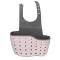 thumbnail image 5 of Kitchen Hanging Sponge Holder, Adjustable Rubber Sink Caddy Organizer Dishwashing Liquid Drainer Brush Rack, Draining Basket, for Scrubber Dish Brush Kitchen Accessories Organizer, 5 of 6