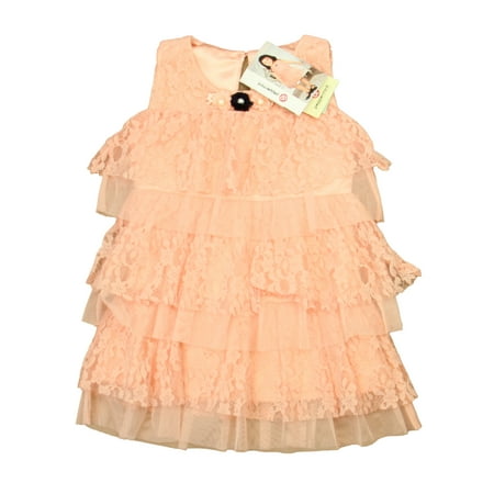 

Pre-Owned Peppermint Girls Pink Dress size: 2-3T (New with Tags)