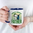 thumbnail image 3 of CafePress - Peanuts: Golf Father Mug - 11 oz Ceramic Mug - Novelty Coffee Tea Cup, 3 of 3