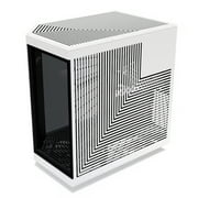 Hyte Y70 Touch Infinite Dual Chamber ATX Mid Tower Modern Aesthetic Case with Integrated 2.5K LCD Touchscreen - Panda