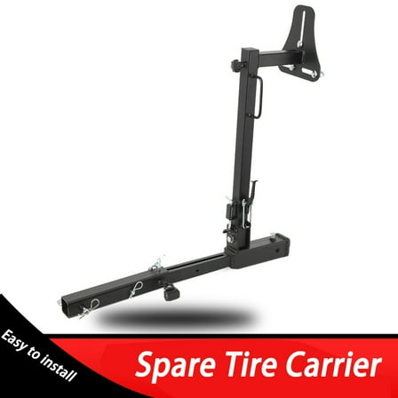 TABODD RV Spare Tire Mount 2" receiver for 16" 16.5" 19.5" 22.5" and 24" Wheel Sizes