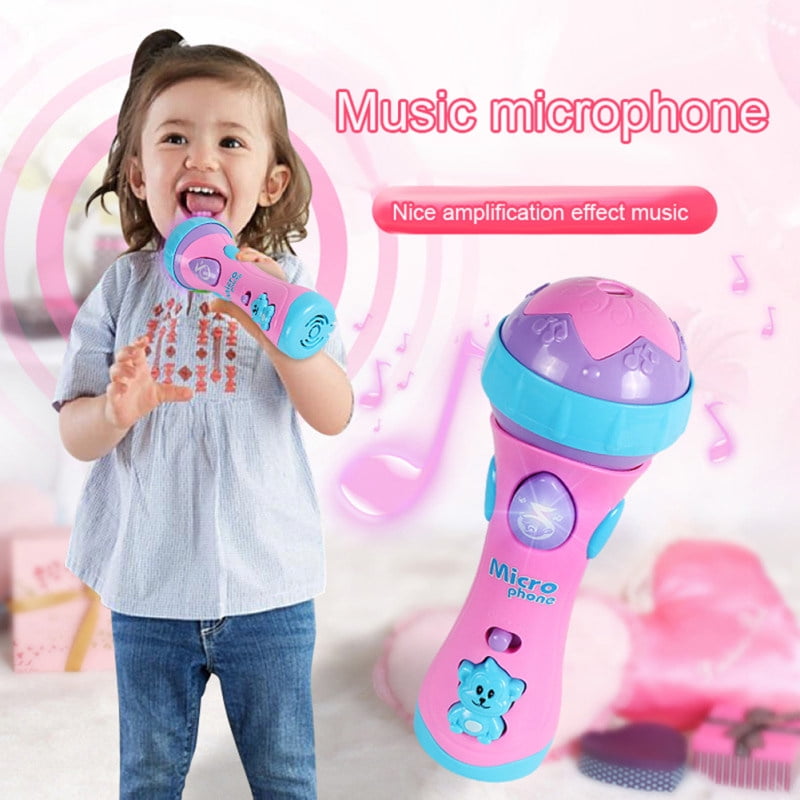 Hot Girls Boys Music Toy Microphone Mic Karaoke Singing Funny Kids Gift  #LK3 