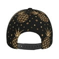 thumbnail image 6 of Balery Gold Glitter Pineapples Baseball Cap For Women Men,Adjustable Size For Running Workouts And Outdoor Activities All Seasons, 6 of 9