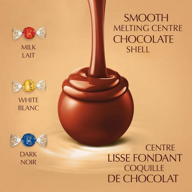 Lindt LINDOR Assorted Chocolate Truffles, 150-Gram Bag - Walmart.ca