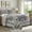 Gray, variant on Superior Woven Jacquard Bedspread Set Twin Size, 2-Piece Lightweight All Seasons Coverlet, Denim Blue