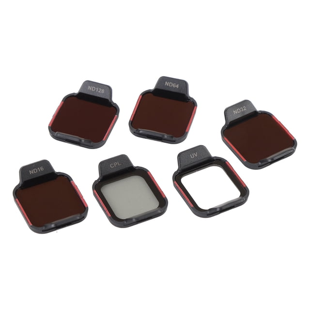 Drone ND Lens Filter, Drone Filter Set 6 in 1 Optical Glass HD Coating with Storage Box for Photography