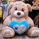 thumbnail image 2 of PELUCHERIA - Oso Rechoncho Beige ILY con corazon Azul, 2 of 5
