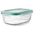 thumbnail image 1 of Recipiente de almacenamiento de alimentos OXO Good Grips Smart Seal de vidrio de 830 ml, 1 of 8