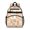 Pioneer Flower Floral Print Pattern-3, variant on Pioneer Flower Floral Print Pattern Backpack for School, Cute School Bag with Adjustable Shoulder Straps and Padded Back, 15.25"x11.5"x5.25"
