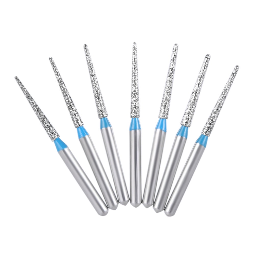 50Pcs Dental Diamond Burs Drill Dental High Speed Burs Teeth Polishing