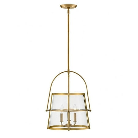 

Hinkley Lighting - Tournon - 15W 3 LED Medium Pendant In Mid-Century Modern