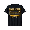 thumbnail image 1 of Camiseta "Definición de Padre Negro" - Camiseta estampada de algodón para papás afroamericanos - Regalo perfecto para el Día del Padre, 1 of 6