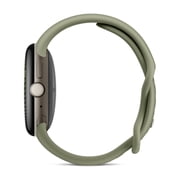 Google Pixel Watch 5 (41mm) Wi-Fi - Android Smartwatch with Domed Display, Comprehensive Health and Fitness Tracking, and Help from Gemini - Satin Pyrite Aluminum Case / Olive Active Band (2nd gen)