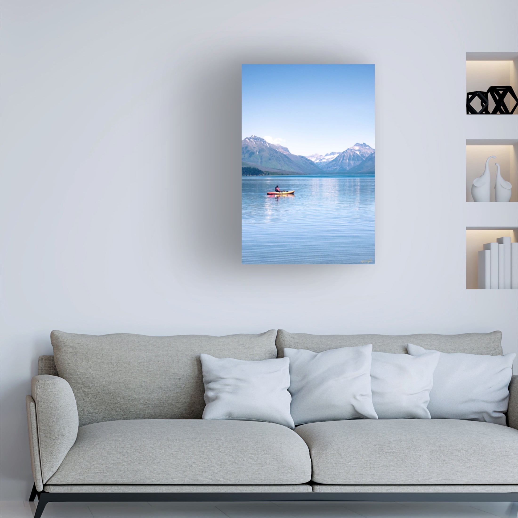 Canvas Wall Art - Life BeautifuLEE 'Stop to Look' Wall Art for Living Room, Bedroom, or Office Décor by Trademark Fine Art - 22 x 32 Inches