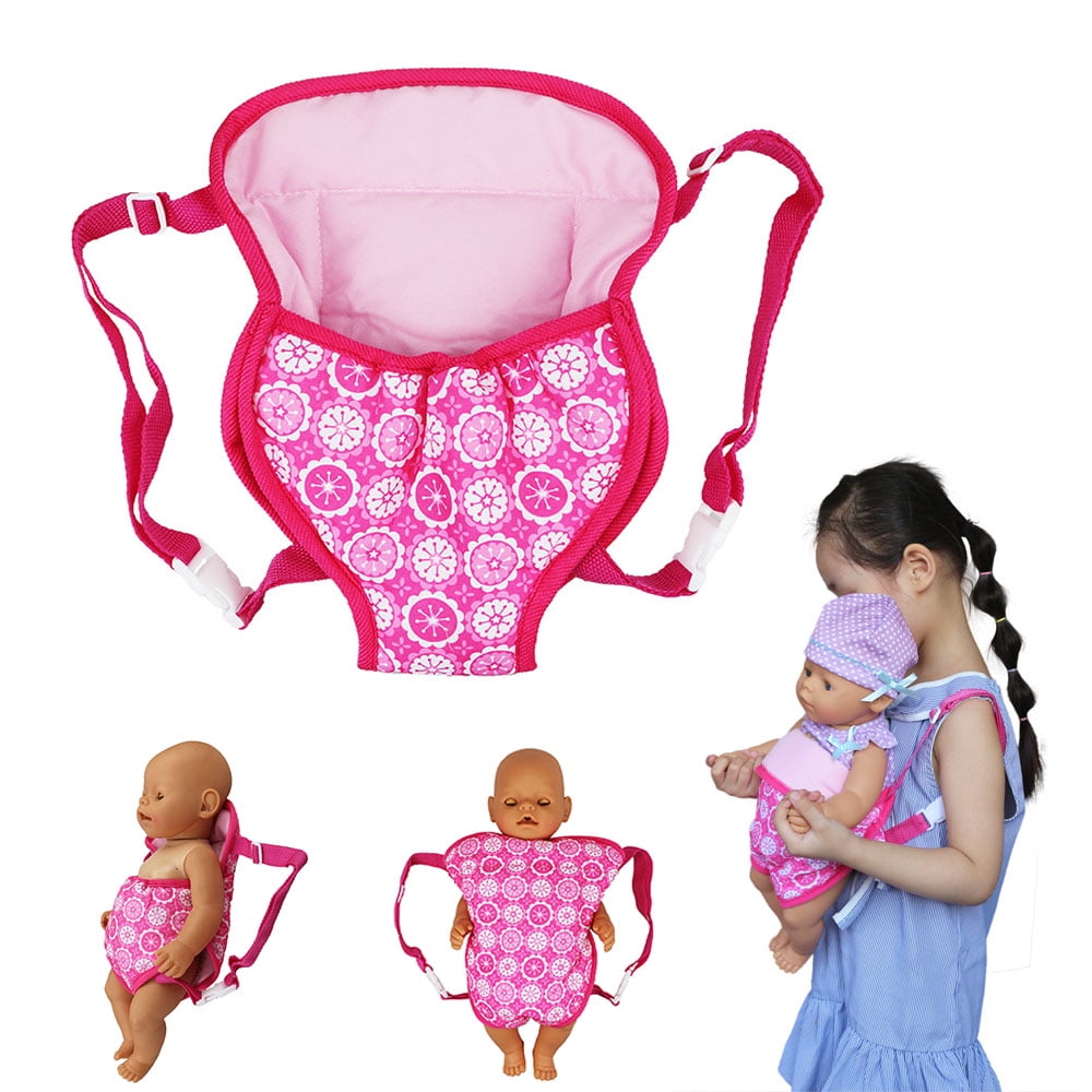 HAOAN Baby Doll Carrier Backpack Toy Soft Doll Accessories Front/Back