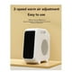 thumbnail image 3 of Warm Air Blower Home Heater Desktop High Power Heating Fan Desktop Heater Dorm Room Heaters Office Heater EU Plug, 3 of 5