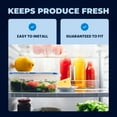 thumbnail image 2 of Mist Fresh Paultra2 Refrigerator Air Filter Replacement for Frigidaire Refrigerators, 3-Pack, 2 of 7