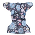 thumbnail image 2 of Pañal de tela estampado reutilizable para bebé, pañal infantil ajustable lavables suaves, pañalBL050, 2 of 5
