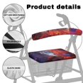 thumbnail image 5 of HELLHERO Happy Valentine's Day Wolf Flame Back Cover Easy Fit Stretchable Material Waterproof Seat Back Cover & Dust Proof for Elderly, 5 of 7