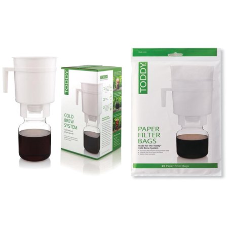 Toddy Cold Brew System with Toddy Filter Paper Bag (20