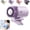Purple, variant on Electric Household Fans with Plastic for home office, retail, Electric Household Fans Beige