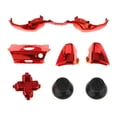 thumbnail image 6 of 1 Set Full Buttons Controller Repair Parts Bumpers Thumb Stick Grips with T8 Tools Red, 6 of 7