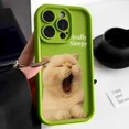 thumbnail image 1 of Funny Cute Cat Animal Case For iPhone 15 Pro Max Case iPhone 11 12 13 14 Pro Max X XR XS Max 7 8 15 Plus Camera Protection Cover, 1 of 7
