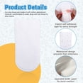 thumbnail image 3 of 40 Pieces Waterproof Disposable Dog Booties Protector, Small Dog Feet Covers with Adjustable Self-Adhesive Bandage, Disposable Dog Shoes Boots for Indoor and Outdoor Use Paw Protection (S), 3 of 7
