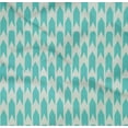 thumbnail image 4 of oneOone Organic Cotton Poplin Twill Fabric Square & Arrow Sign Kasuri Print Fabric By The Yard 42 Inch Wide, 4 of 4