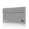 thumbnail image 1 of Funda para monitor portátil ARZOPA de piel gris de 16,1 pulgadas, 1 of 7
