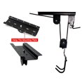 thumbnail image 4 of Ceiling-Mounted Bike Hoist Storage Rack with Pulley System - Heavy-Duty Steel & ABS Construction, 44lbs Weight Capacity, 49.2ft Hanging Rope for Garage Organization - Compatible with Mountain, Road,, 4 of 7