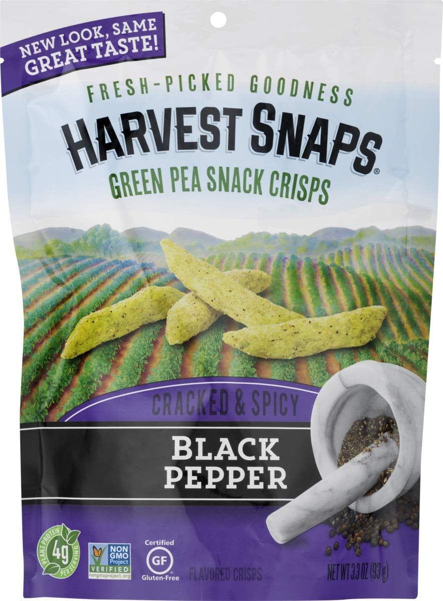 Harvest Snaps Snapea Original Green Pea Crisps, Baked and Lightly Salted,  20 Ounce