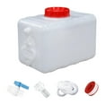 thumbnail image 1 of Jarra de agua de campamento Cubo de agua al aire libre Tanque de agua portátil Recipiente de agua rectangular para caminatas camping 15l, 1 of 8