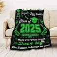 thumbnail image 4 of Graduation Soft Throw Blanket 2025, Birthday High School College Graduation Gifts for Daughter Son from Mom Dad, Class of 2025 Graduation Blanket Gifts for Him Her, 4 of 5