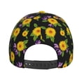 thumbnail image 6 of Balery Baseball Cap Adjustable Size for Running Workouts and Outdoor Activities All Seasons Dad Hat(Daisies Flowers), 6 of 9