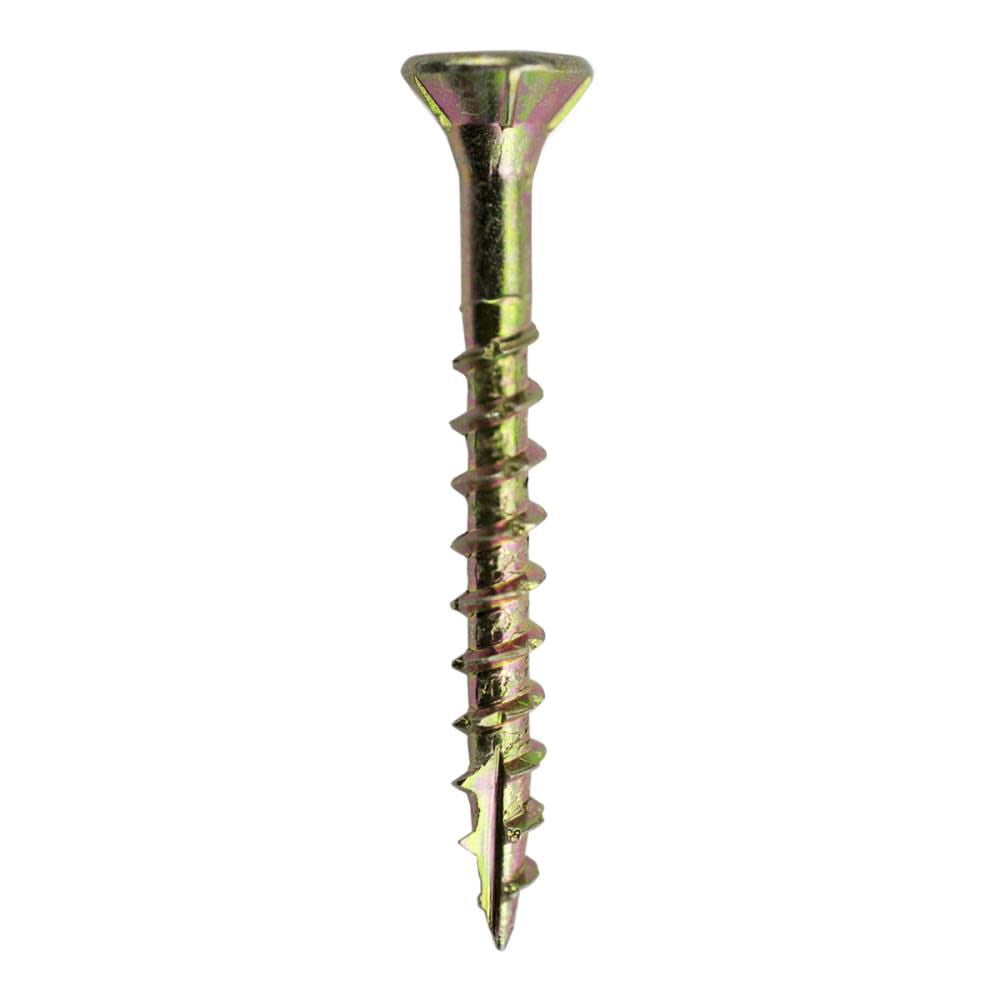 Prime Source 158GCS10BK No. 10 Grip Rite Gold Construction Wood Screws - No. 8 x 1.62 in.