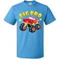 thumbnail image 3 of Inktastic Monster Truck Big Bro T-Shirt, 3 of 5