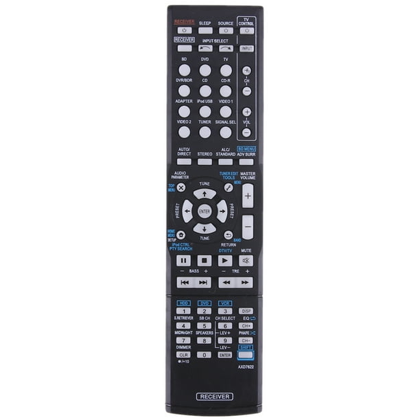 Interruptor Remoto Mando a distancia para Pioneer VSX-521/AXD7660/VSX-422-K/AXD7662 Receptor AV Likrtyny Para estrenar