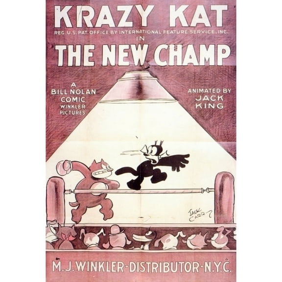 Posterazzi MOVIF3325 The New Champ Movie Poster - 27 x 40 in.