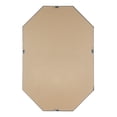 thumbnail image 4 of Kate and Laurel Calter Large Elongated Octagon Frame Wall Mirror, 25.5 x 37.5, Black, 4 of 6