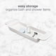 thumbnail image 4 of Bandeja de baño Madesmart expandible para bañeras de plástico, color blanco, 4 of 5