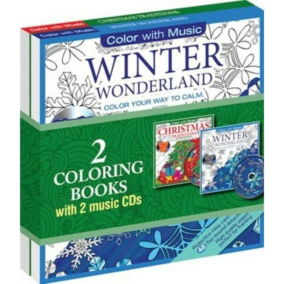 Various Artists - Color With Music Christmas (Various Artists)  [COMPACT DISCS] 2 Pack