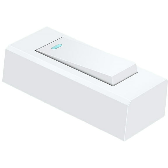 Hemobllo Single Pole Switch Double Throw White Ac for Home Wall Daily Use