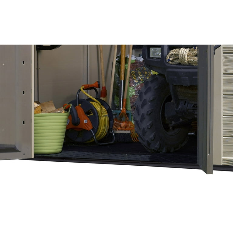 Keter Factor 8x11 Foot Resin Outdoor Storage Shed for Patio Garden