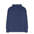 thumbnail image 4 of hotojiny Womens Sweatshirt Casual Long Sleeve Lightweight Turtleneck Sweatshirts Solid Color Loose Pullover Tops, 4 of 7