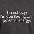 thumbnail image 3 of CafePress - I'm Not Lazy Dark T Shirt - Men's Classic Graphic Cotton T-Shirt, 3 of 4