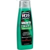 Alberto VO5 Men's 3-in-1 Fresh Energy Shampoo, Conditioner + Body Wash, 12.5 Fl Oz