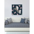 thumbnail image 6 of Marmont Hill Rose Bloom Unicorn Canvas Wall Art, 6 of 7