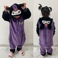 thumbnail image 4 of Disfraz de Kuromi para niños, pijama de Anime Kigurmi, ropa de cuerpo completo para fiesta de Halloween y carnaval, 4 of 4